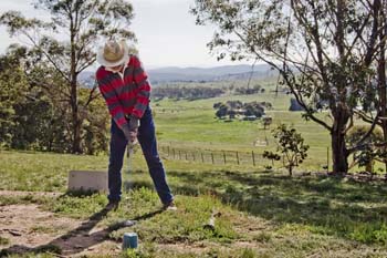 Teeing off on Panorama